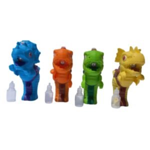 2585 - DRAGÃO LASER COM FUMAÇA, SOM E LUZ A PILHA