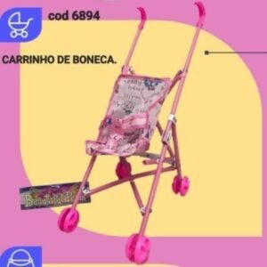 6894 - CARRINHO DE BONECA DOBRÁVEL