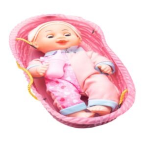 7406 - KIT BONECA COM BANHEIRA E MAMADEIRA